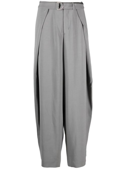 Pantalone largo in lana AMI PARIS | FTR407VI0007087